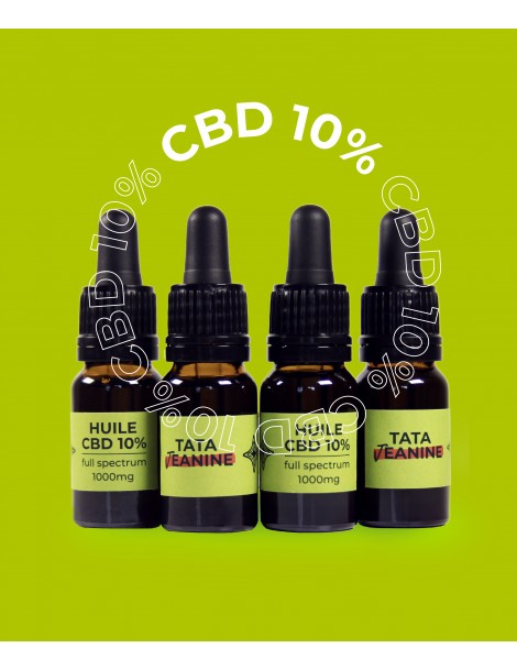 De l'huile de CBD 10%