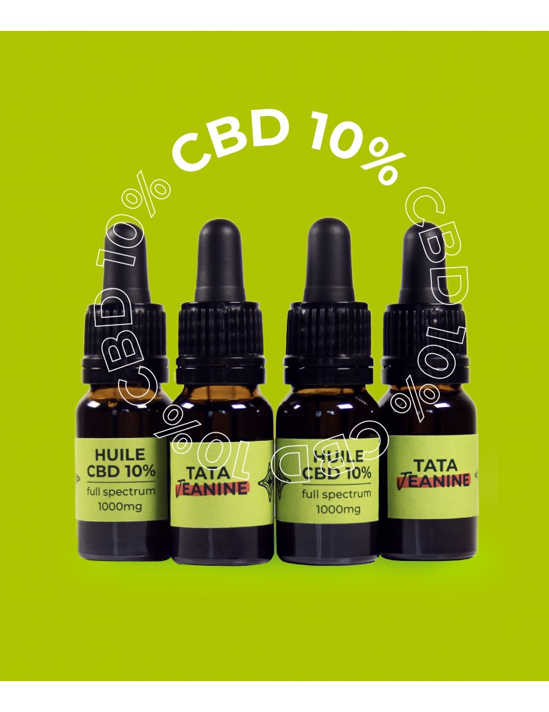 De l'huile de CBD 10%