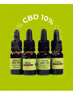 De l'huile de CBD 10%