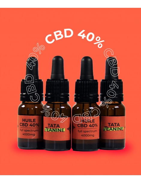 De l'huile de CBD 40%